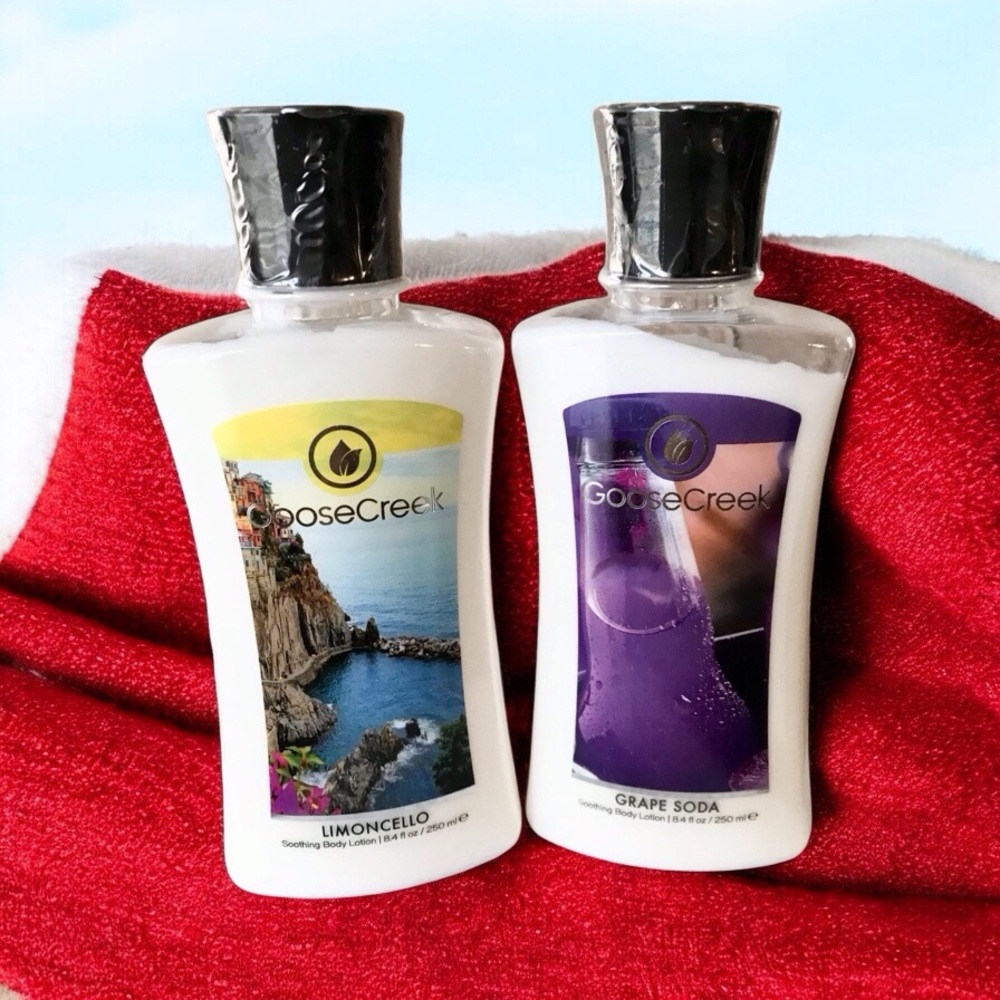 🆕Limoncello and Grape Soda Lotion by Goose Creek